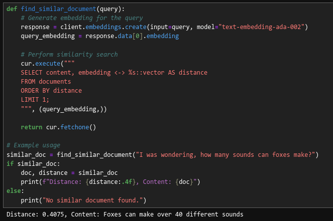 Creating AI Applications with PGVector and PostgreSQL: A Hands-On Introduction image